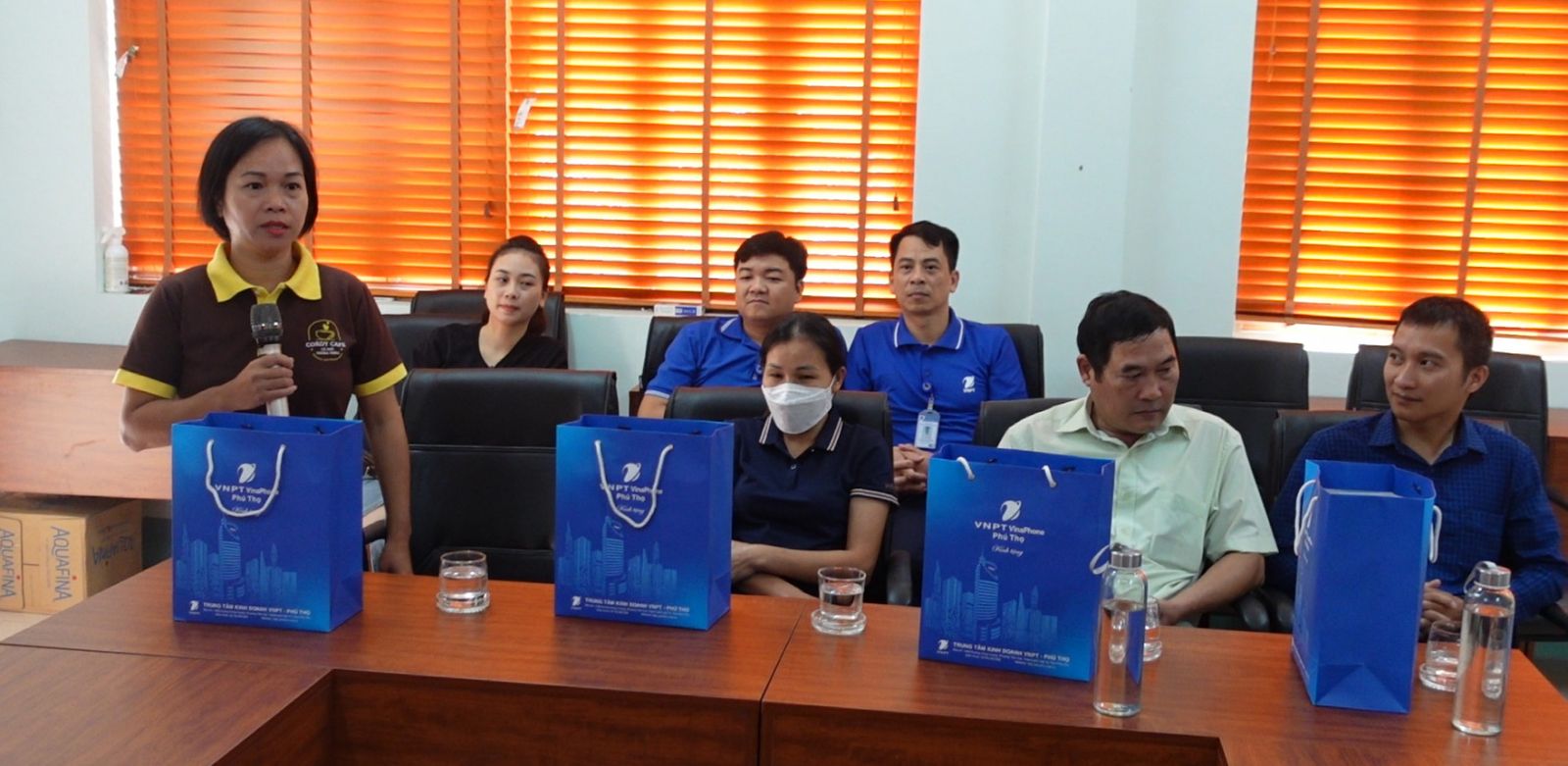 Bà Trần Thị Mỹ Lộc bày tỏ về dịch vụ của VNPT